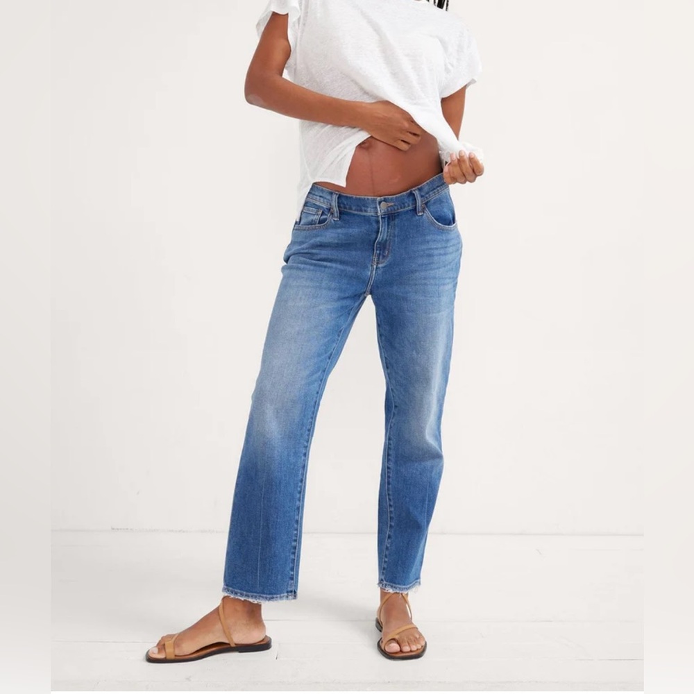 Hatch Maternity Boyfriend Jean in Indigo, size 26